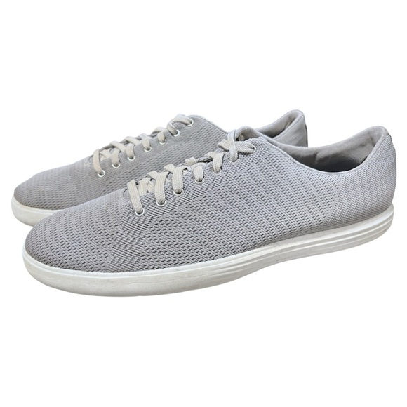 Cole Haan Men’s Grand Crosscourt Lightweight Casual Sneakers Gray Knit Size 11 - Picture 1 of 8
